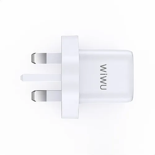 Wiwu 33W Gan Fast Charger USB-C + QC3.0 Power Adapter