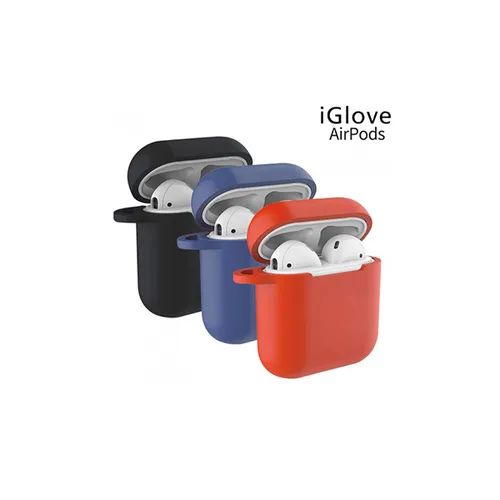 WIWU 360 Silicone Protect Case Royalty Set iGLOVE (3Pack) For Airpods 1/2