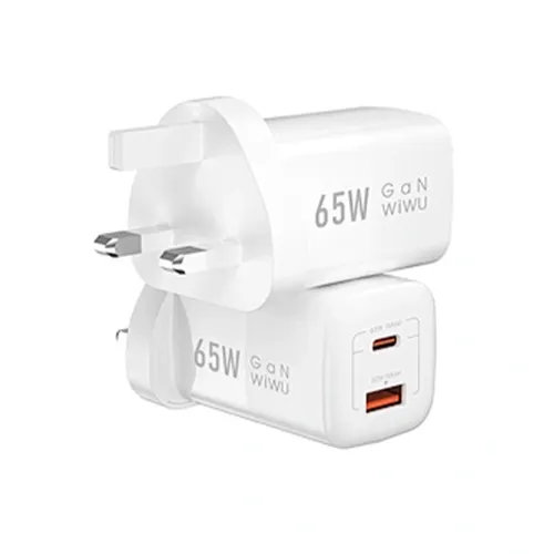 WiWU 65W USB Type-C Super GaN Fast Wall Charger