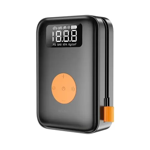 Wiwu AI-AI003 Portable Cordless Tire Inflator Pump Black