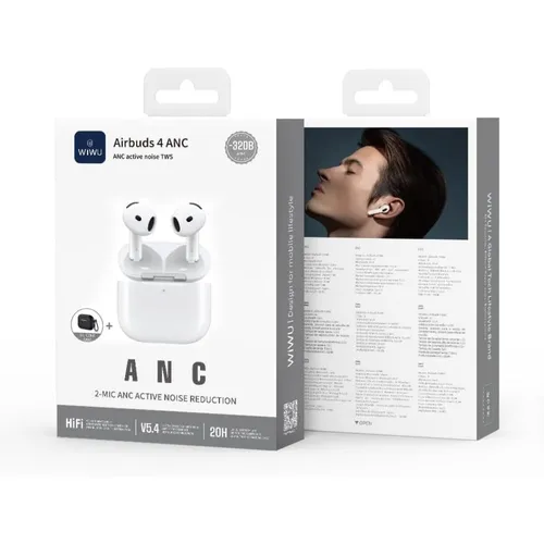WIWU Airbuds 4 ANC True Wireless Bluetooth Earbuds