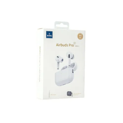 WiWU Airbuds Pro 2 with Active Noise Cancellation and Type-C Charging Case