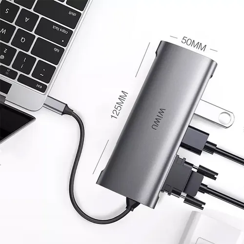 WiWU Alpha 11-in-1 Type-C Hub Adapter