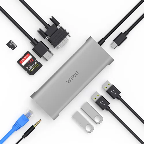 WIWU Alpha 11 in 1 USB-C Hub A11