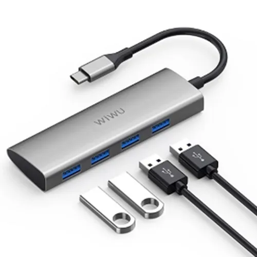 WiWU Alpha 4-in-1 Type-C Hub Adapter