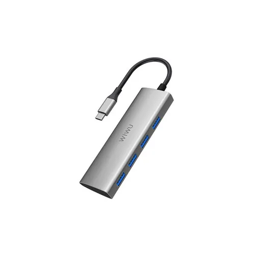 WIWU Alpha 4 in 1 USB-C Hub A440