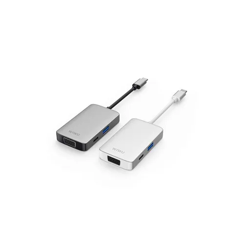 WIWU Alpha 5 in 1 USB-C Hub A513HVP