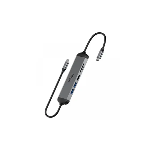 WIWU Alpha 5 in 1 USB-C Hub A521H