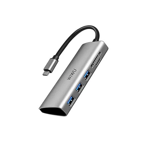 WiWU Alpha 532ST 5-in-1 Type-C Hub Adapter