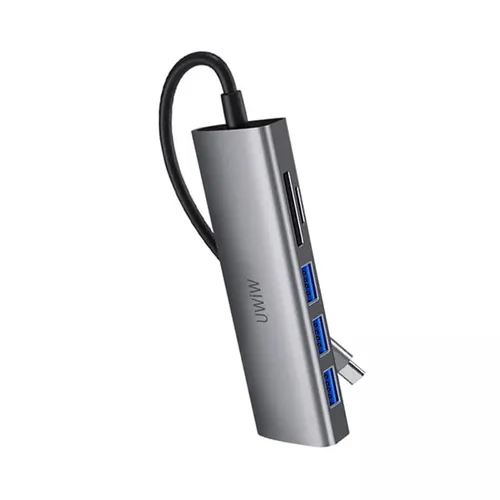 WiWU Alpha 532ST 5-in-1 Type-C Hub Adapter