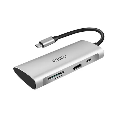 WiWU Alpha 7-in-1 Type-C Hub Adapter