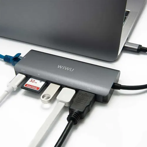 Wiwu Alpha Type-C to 12 in 1 USB-C HUB