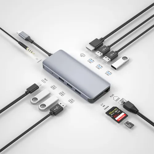 Wiwu Alpha Type-C to 12in1 USB-C Hub