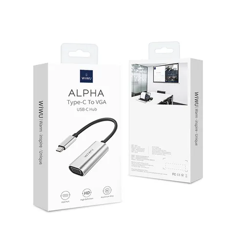 WiWU Alpha Type-C to VGA Hub