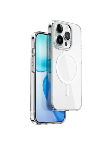 WiWU Anti Yellow Transparent Magsafe Phone Case for iPhone 15 Series