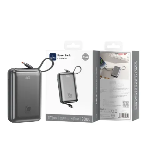 WiWU AS-182 45W 20000mAh Power Bank
