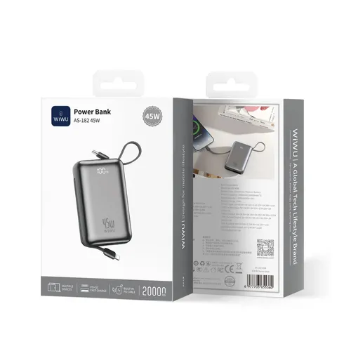 WiWU AS-182 45W 20000mAh Power Bank