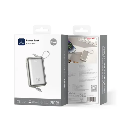 WiWU AS-182 45W 20000mAh Power Bank
