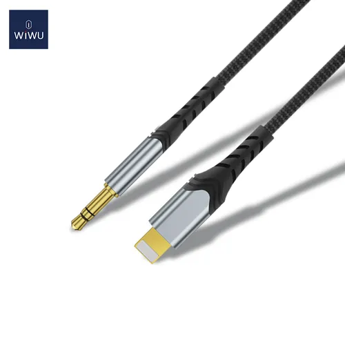 WIWU AUX Stereo Cable 3.5MM to Lightning 1.5M YP02