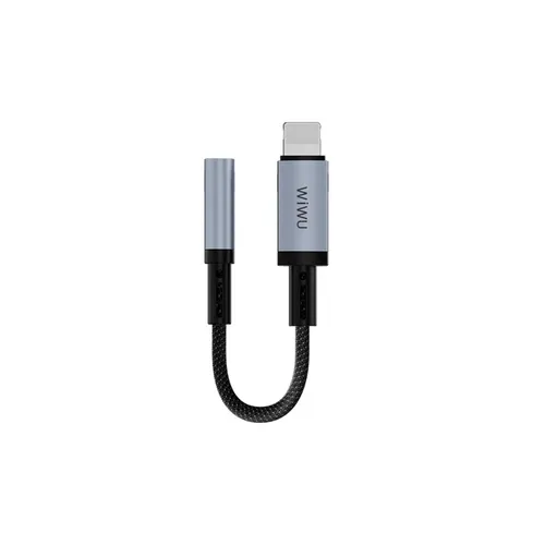 WIWU C047L Lightning to 3.5mm 150mm Legend Audio Converted