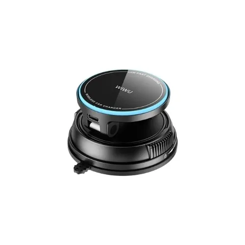 WIWU CH-326 15W Universal Automatic Wireless Car Charger