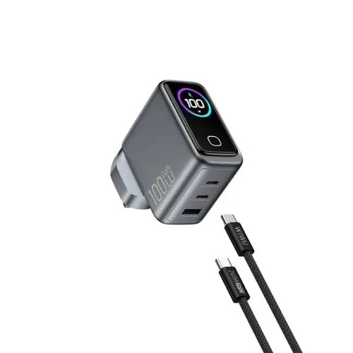 WiWU CHG300 Voyager 100W PD/QC GaN Charger