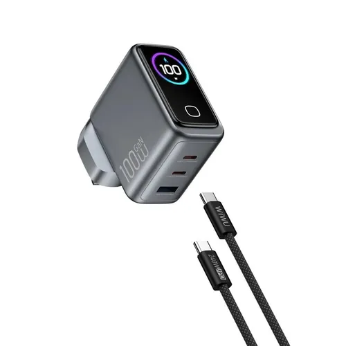 WiWU CHG300 Voyager 100W PD/QC GaN Charger Combo