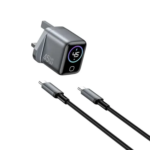 WiWU CHG500 Voyager 45W PD/QC GaN Charger Combo