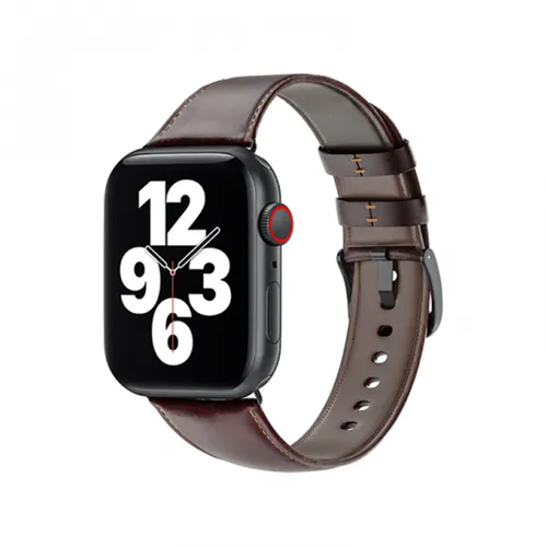 WiWU Crazy Horse Leather Strap For Apple Watch 42MM