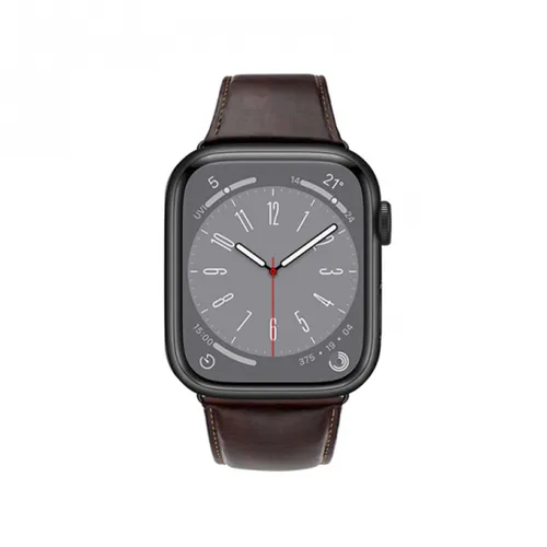 WiWU Crazy Horse Leather Strap For Apple Watch 44MM