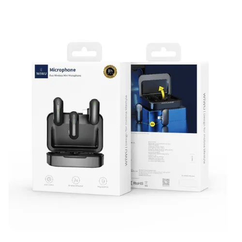 WiWU Duo Wireless Lightning Mini Microphone
