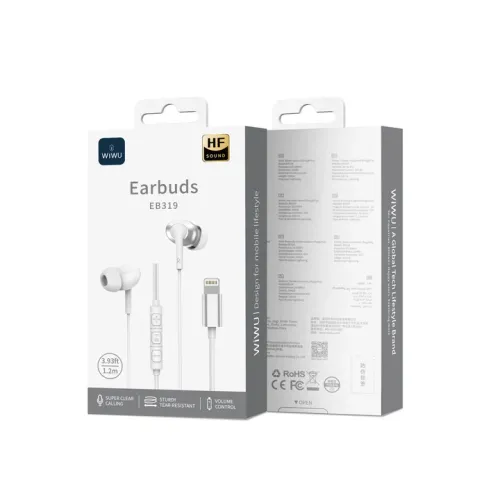 WiWU EB319 Lightning Wired Earphones