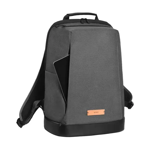 Wiwu Elite 15.6 Inch Waterproof Gray Laptop Backpack