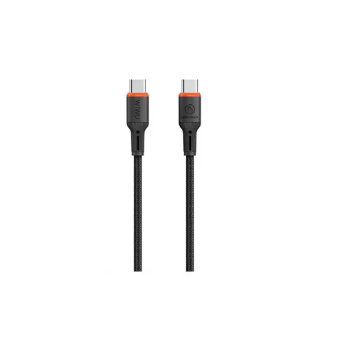 WiWU FlameGuard WI-C098 60W USB-C To USB-C 1.2M Cable