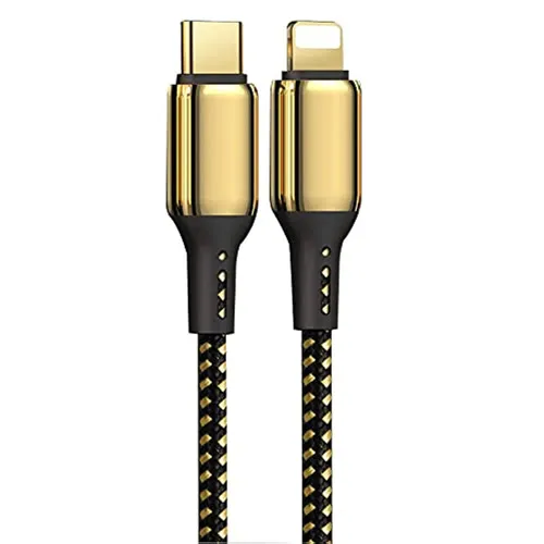 Wiwu GD-103 Type-c To Lightning 18K Golden 20W Data Cable 3M
