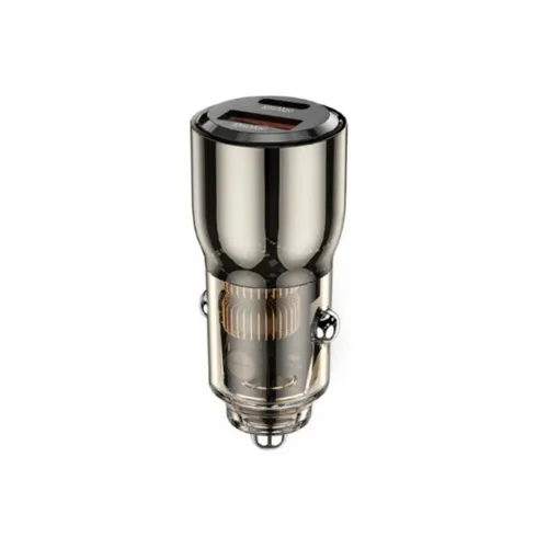 WiWU Geek 95W USB-A + USB-C Car Charger