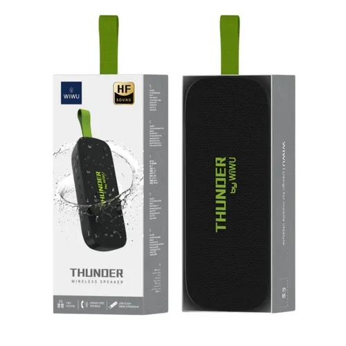 Wiwu H2 Thunder Portable Speaker Black