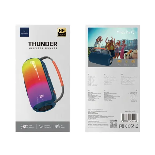 Wiwu H6 Thunder Wireless Speaker Black