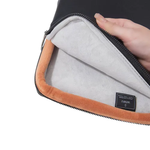 WiWU Hali Sleeve Waterproof Laptop Bag 16" - Black