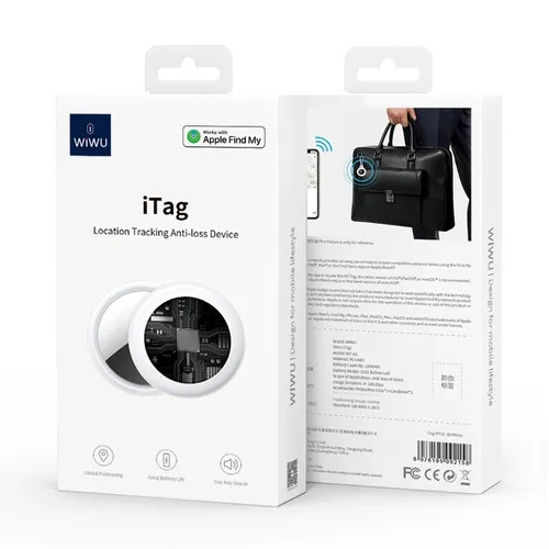 WiWU iTag Anti-lost Smart Tracker find location support apple find My WT-01
