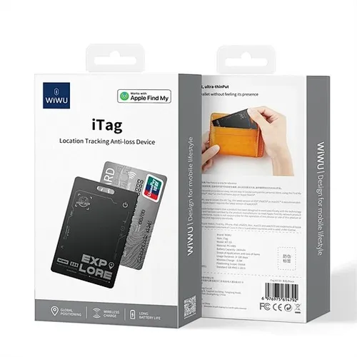 WiWU iTag WT-03 Easy to find card tracker support Apple find