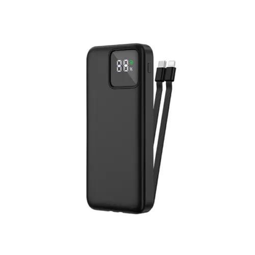 Wiwu JC-18 22.5W 10000mAh Led Display Built-in Cable Power Bank