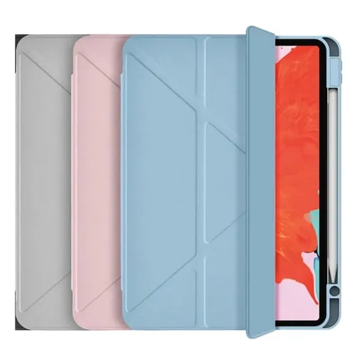 WiWU JD-105 Defender Protective Case for iPad 10.2 & 10.5 - Grey / Blue / Pink