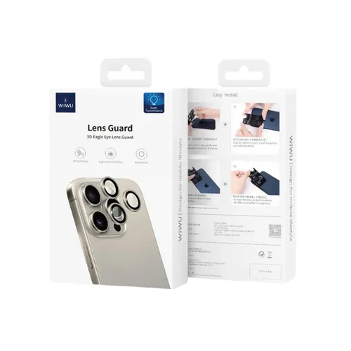 Wiwu LG-005 Lens Guard 15 / 15 Plus Black