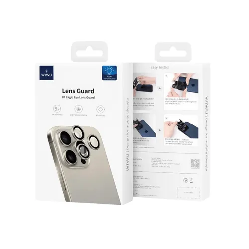 Wiwu LG-005 Lens Guard 15 / 15 Plus Black