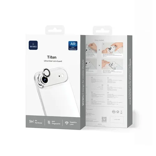 WiWU LG-005 Titan 3D Eagle Eye lens guard for iPhone 17 Air