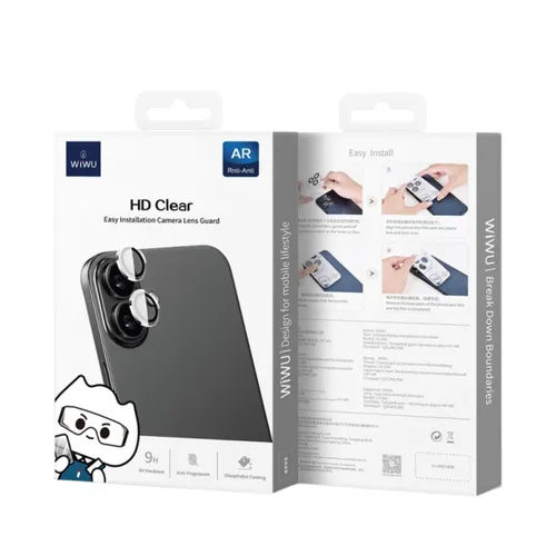 WIWU LG-007 PURO Classic Transparent Lens Guard for iPhone