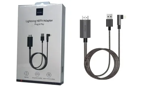 WIWU Lightning to HDTV Adapter Plug & Play 2M X7L