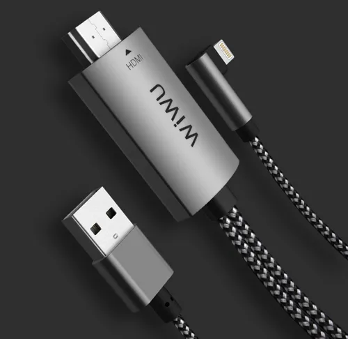 WIWU Lightning to HDTV Adapter Plug & Play 2M X7L
