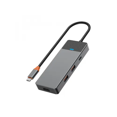 WiWU Linker A721HD 7 In 1 USB-C Hub Adapter